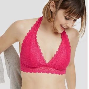 Auden Pink Lace Bralette 🌺🌺
